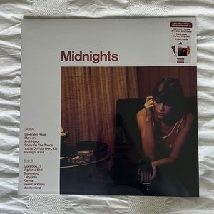 Midnights: Blood Moon Edition Vinyl with Hand Signed Photo